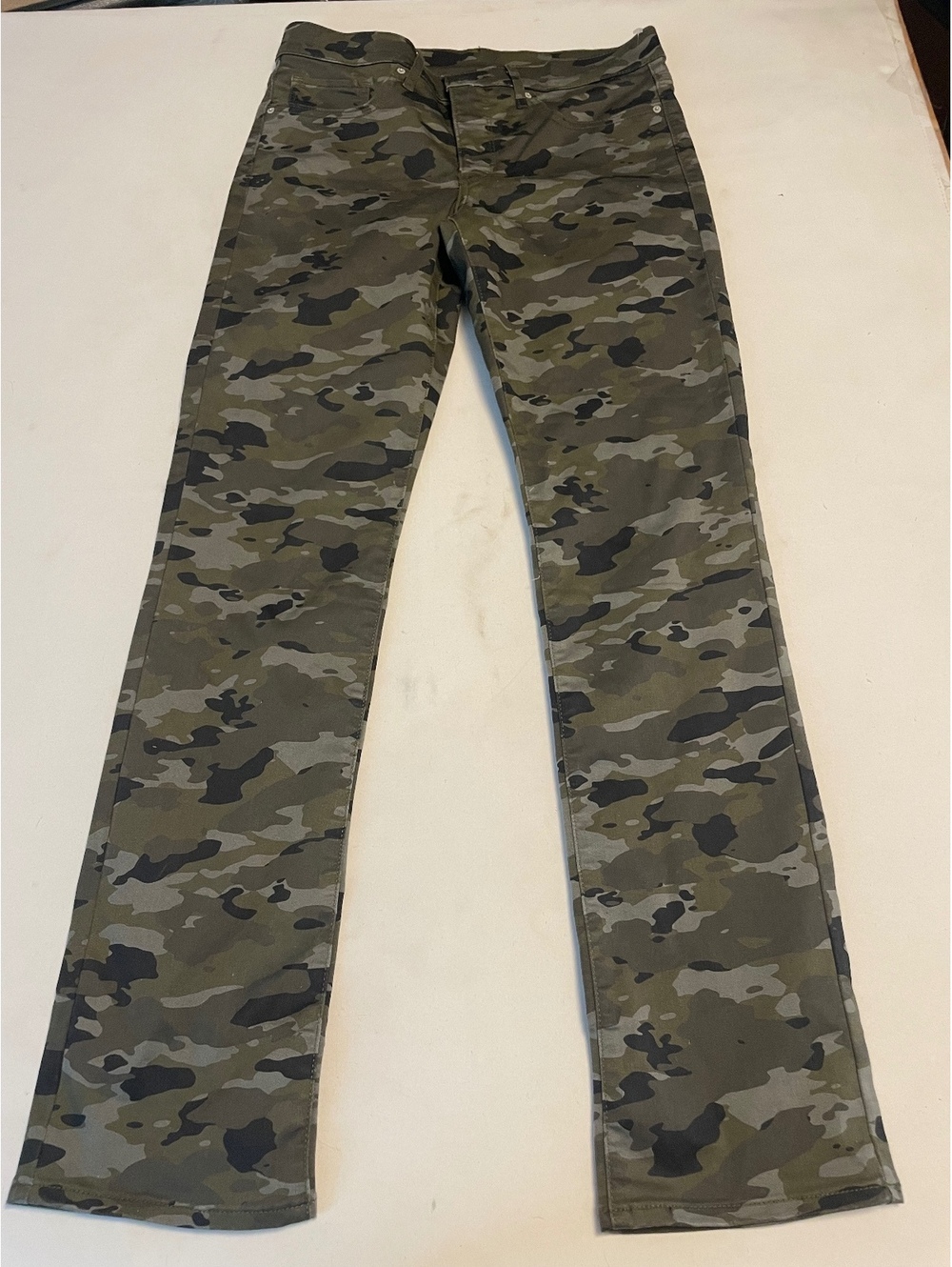 Levi's Camouflage Print Jeans with Bootcut Fit